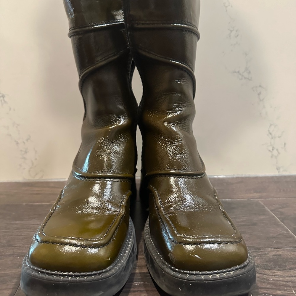 MIISTA Malene Khaki Boots - Picture 3 of 8